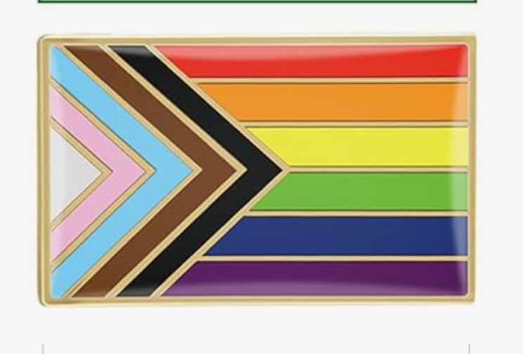 Progressive Pride Flag Pin
